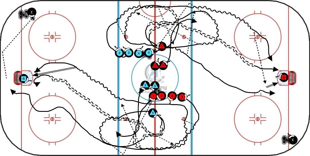 AMBRI 2 on 1 D SHOT:BLOCK OUT
