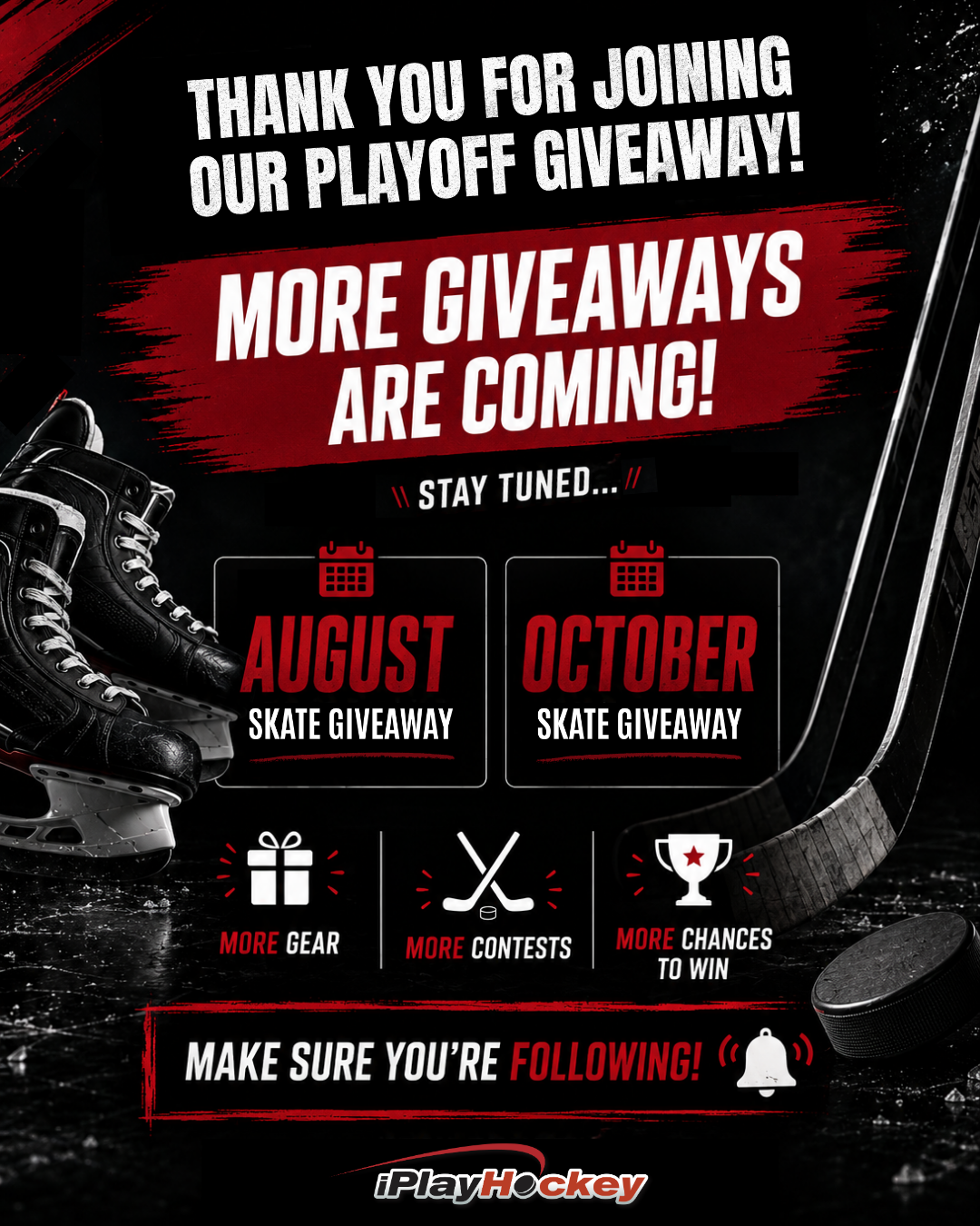 More Giveaways Coming Soon